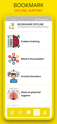 Screenshot of Learn Psychology: Psycho Facts