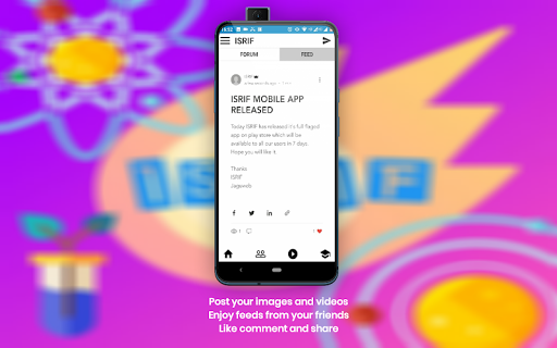 ISRIF - Social Media For Scien Screen 2