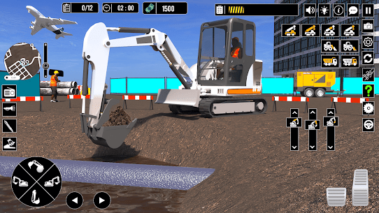 تحميل لعبة Airport Construction Builder مهكرة وكاملة للاندرويد 3
