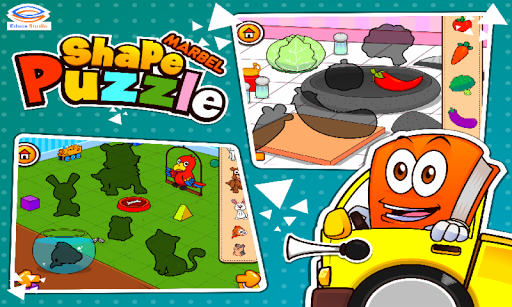 Marbel Shape Puzzle Kids Games  screenshots 3