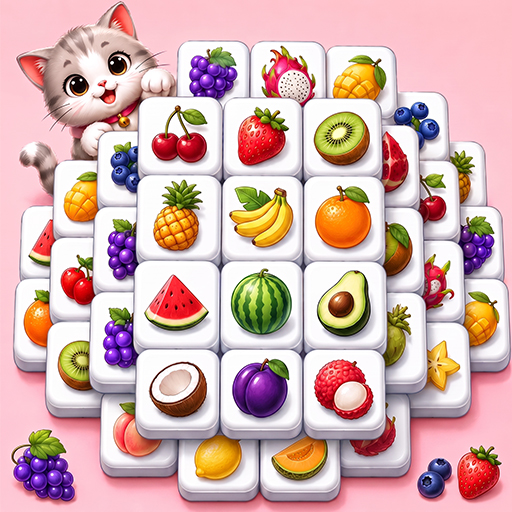 Triple Tile Fruit Match Game screenshot