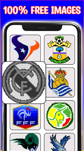 American Football Logo Pixels Screenshot 1 - AppWisp.com