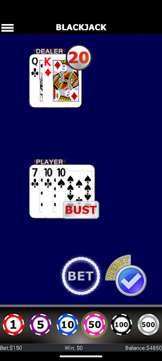 Double Exposure Blackjack screenshot 1