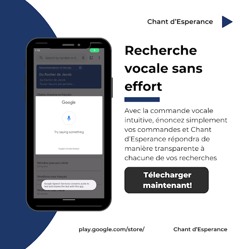 Chants despérance Screen 3