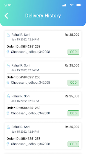 MySofy Delivery Screen 3