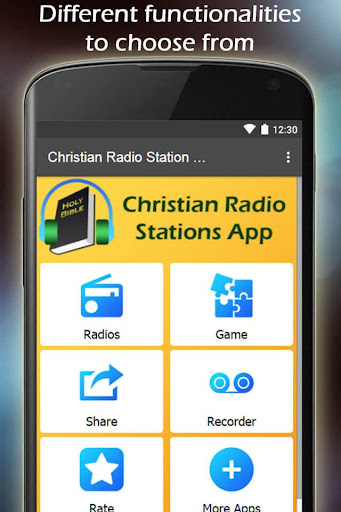 Android application Christian Radio Station App screenshort