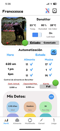 Android application Bonpets screenshort