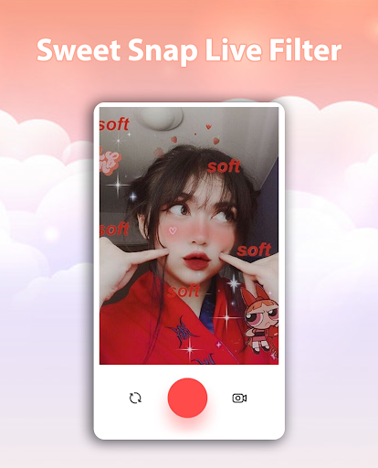 Sweet Snap Live Filter - Snap Cat Face Camera  Screenshots 1
