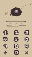 screenshot of AppLock Theme ChalkDoodle