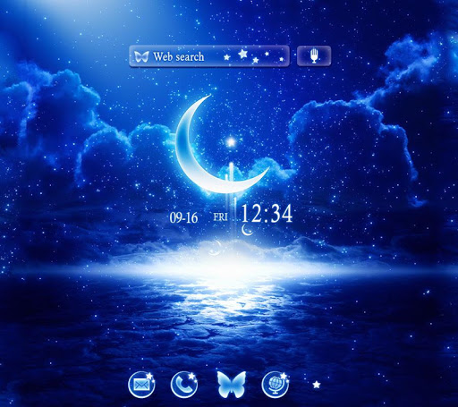 Android application Moonlight Fantasy Theme +HOME screenshort