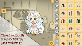 screenshot of Character Maker: Dress-up Game