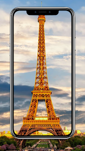 Париж Эйфелева башня Обои