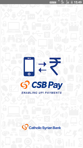 Android application BHIM CSB Pay screenshort