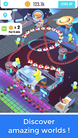 Game screenshot Idle Roller Coaster apk download