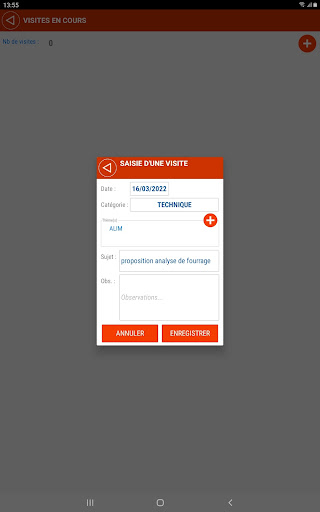 Gicab Visite Screenshot