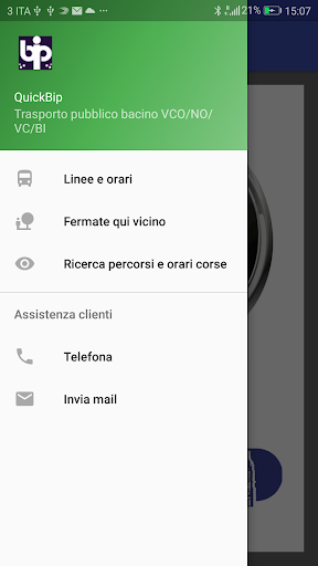 Android application Quick Bip screenshort