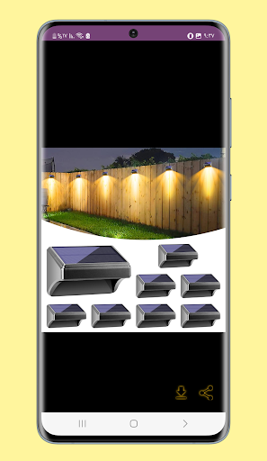 Android application aootek solar lights guide screenshort