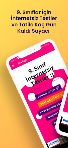 Android application 9.Sınıf Tüm Ders İnternetsiz screenshort