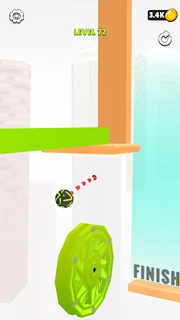 Game screenshot Rope Ball 3D apk download