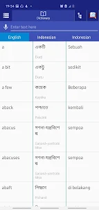 Bangla Indonesian Dictionary