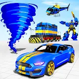 Tornado Robot Car Transform icon