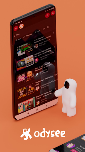 Android application Odysee screenshort