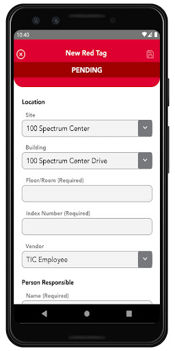 Screenshot of Irvine Company Safety Manageme