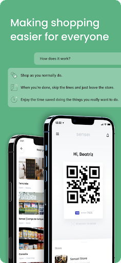 Android application Sensei - Shop & Go screenshort