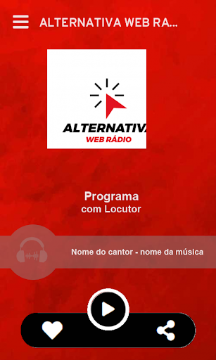 Alternativa Web Rádio Screen 2