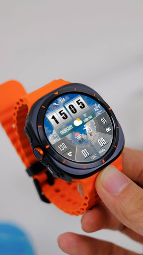 Android application N-SPORT550 Flip Digital Watch screenshort