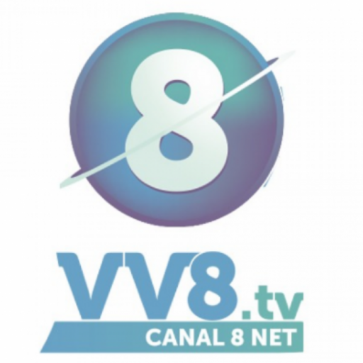 VV8 TV PLAY logo