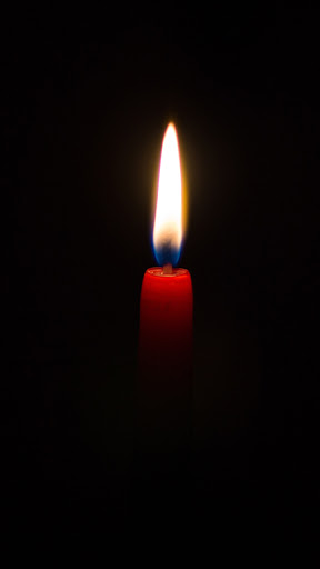 Android application candle light wallpaper screenshort
