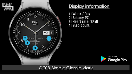 LMwatch C018 Simple Classic_d Screenshot 2 - AppWisp.com