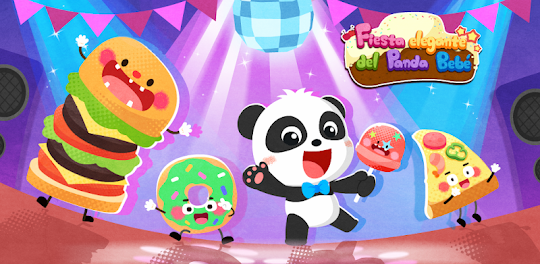 Fiesta de comida Panda Bebé