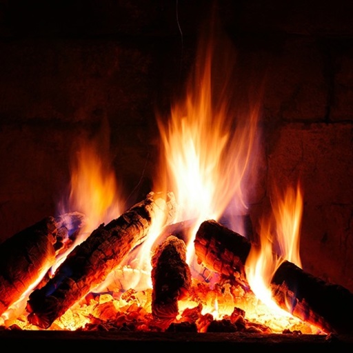 Meditation fire logo