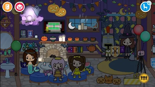 Toca Halloween House Idea Boca