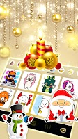 screenshot of Gold Christmas Theme