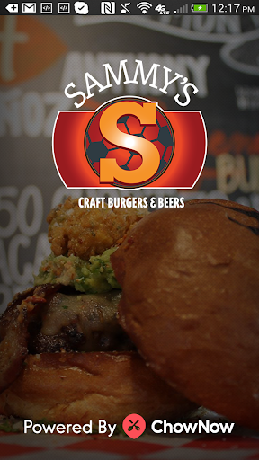 Android application Sammys Craft Burgers and Beers screenshort