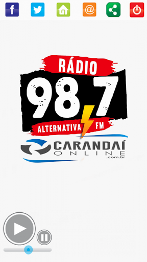 Rádio Alternativa FM 98,7 Cara Screen 2
