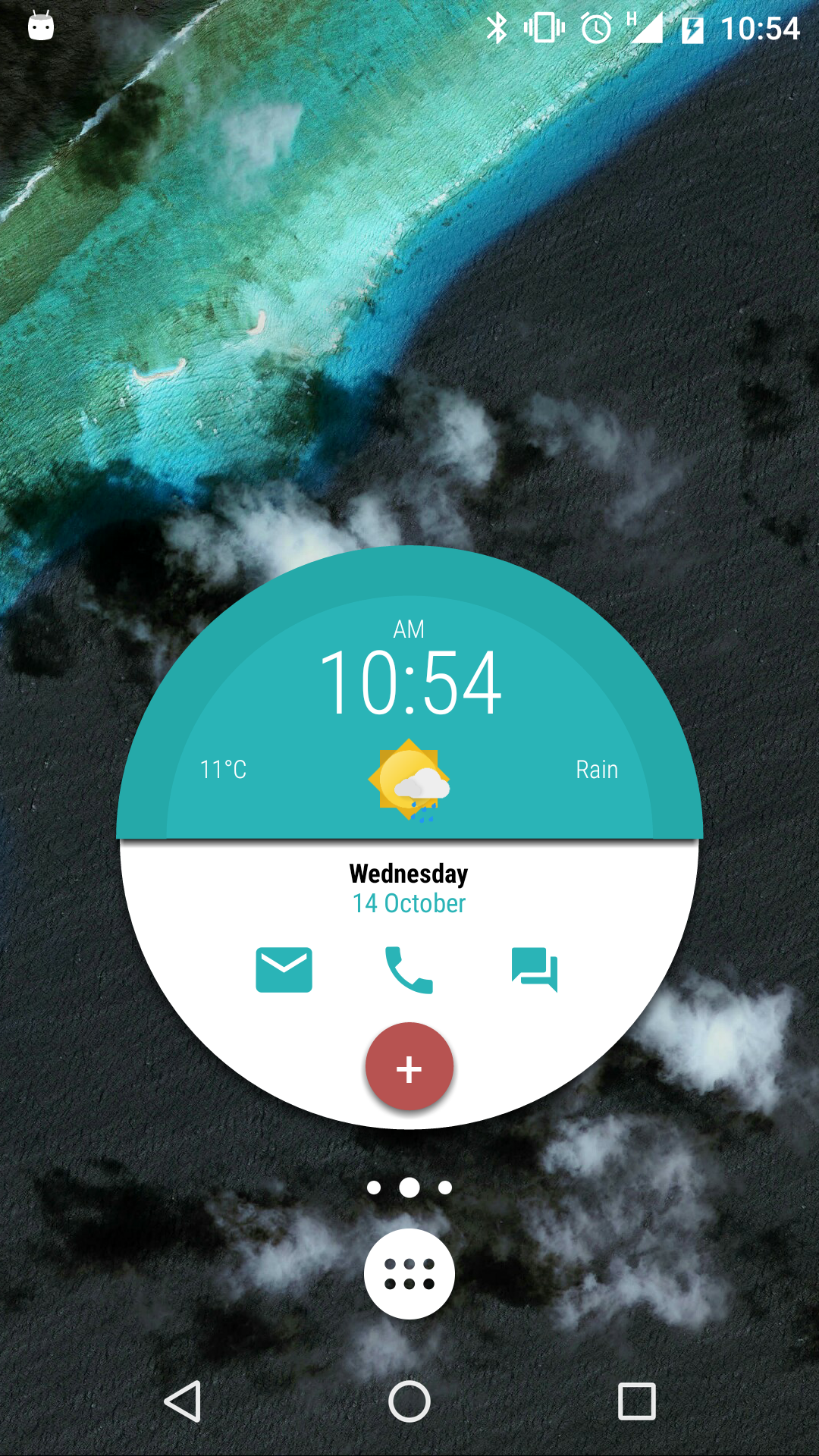 Android application KWGT Kustom Widget Pro Key screenshort