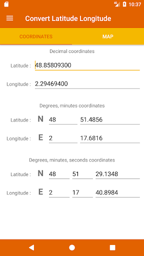 Latitude Longitude Convert  screenshots 1