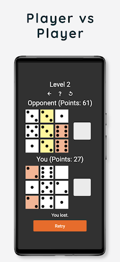Android application Knucklebones - Fun Dice Game screenshort