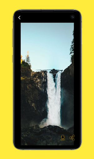 Android application Waterfall Wallpapers 4K screenshort