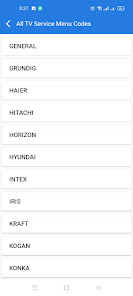 Captura de Pantalla 4 TV Service Menu Codes For All android