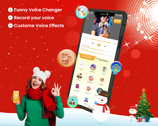 Android application Voice Changer: Funny Sounds screenshort