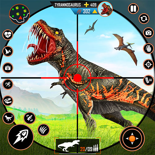 Real Dino Hunting Jungle Games