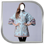 Embroided Winter Women Coat  Icon
