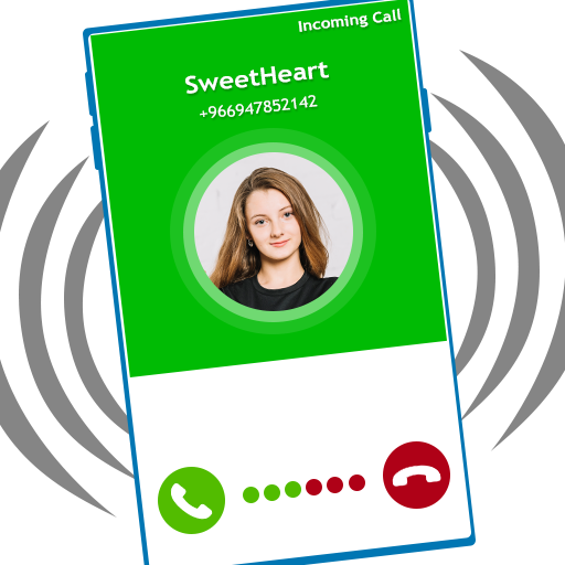 Fake Call GirlFriend Prank logo