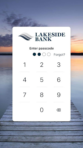 Android application Lakeside Bank screenshort
