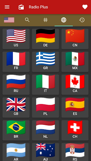 Android application Radio Plus screenshort